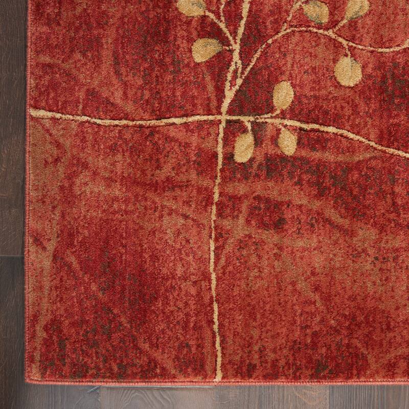 Copper Grove Oxford Floral Area Rug