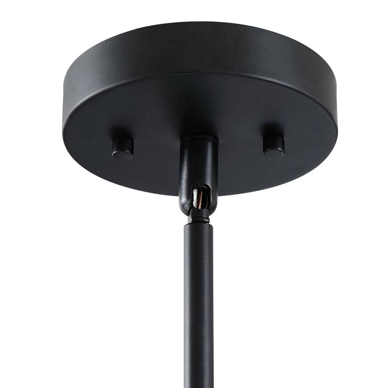 12 - Light Matte Black Sputnik Sphere Chandelier