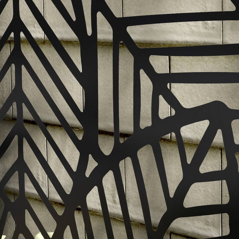 Outsunny Outdoor Privacy Screen with Planter Box, Metal Privacy Panel, and Raised Garden Bed