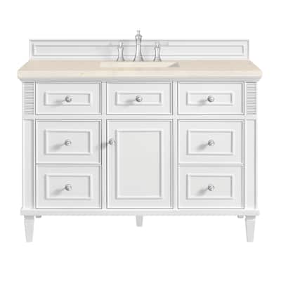 James Martin Vanities 424-V48-3EMR Lorelai 48" Single Basin Wood