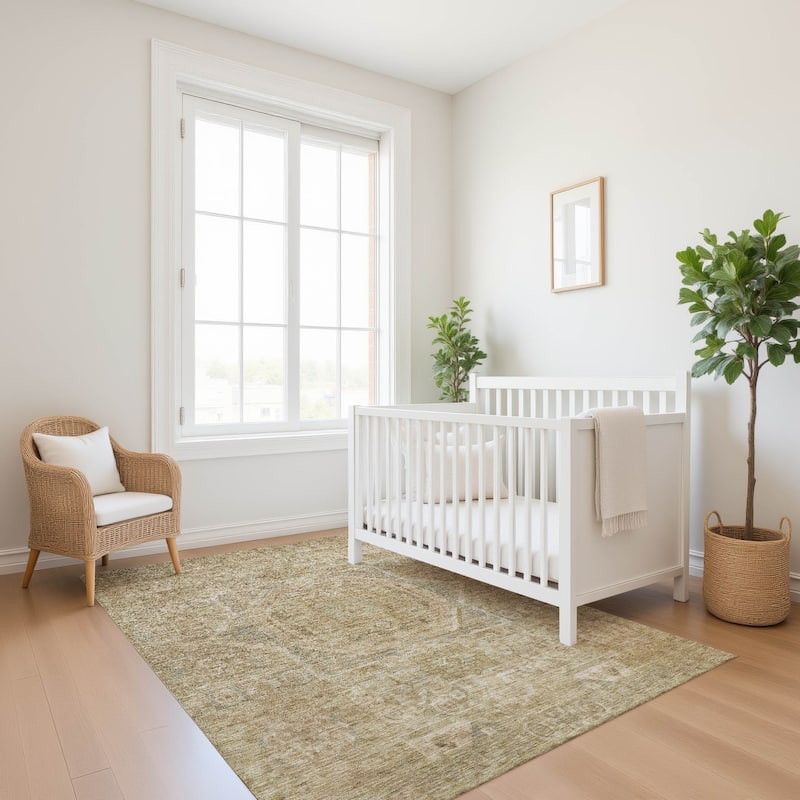 Premium Washable Super Soft Vintage Traditional Mayfield Rug