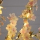 preview thumbnail 7 of 6, Pre-Lit Cherry Blossom Artificial Tree - 4' - Warm White LED Lights