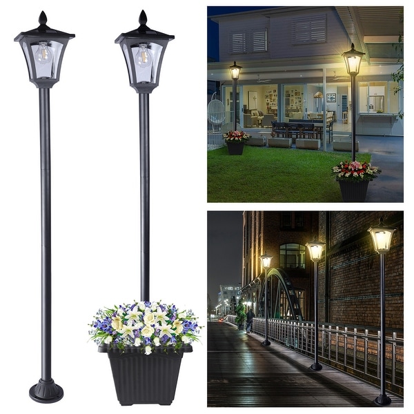 Iglow solar post lights sales
