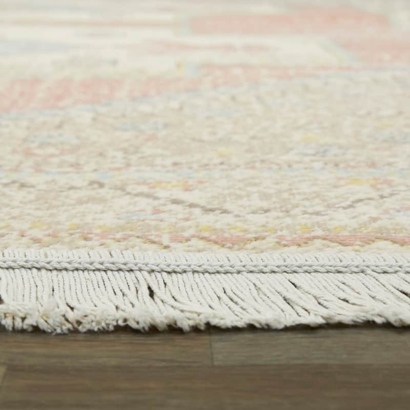 Cervantes Vintage Geometric Recycled Area Rug
