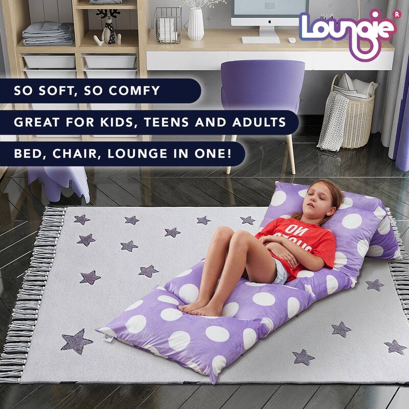 88"x26" Floor Pillow Bed Cover Nap Mat (Cover Only)