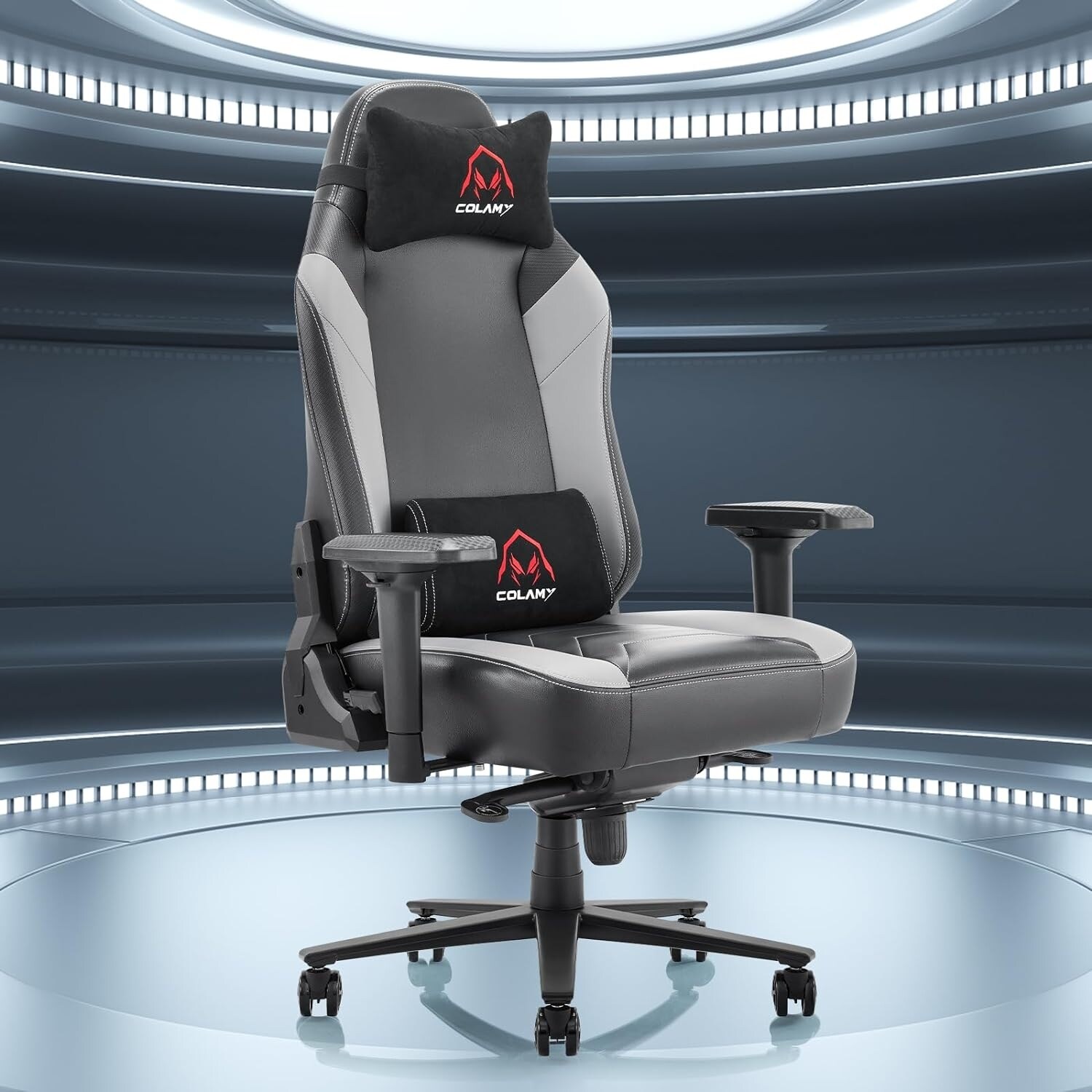 Big and Tall Gaming Chair 350lbs Racing Computer Gamer Chair Ergonomic Office PC Chair with Lumbar Support 4D Armrest On Sale Bed Bath Beyond 39219942