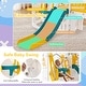 preview thumbnail 6 of 7, Gymax 10 in 1 Toddler Swing & Slide Set w/Basketball Hoop Telescope