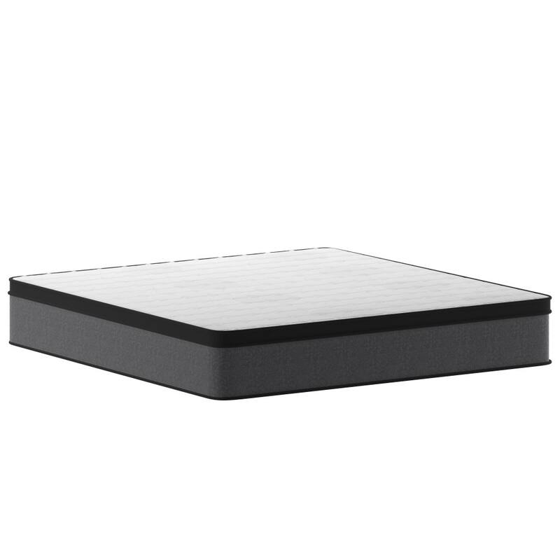 13" CertiPUR-US Certified Euro Top Hybrid Pocket Spring Mattress in a Box
