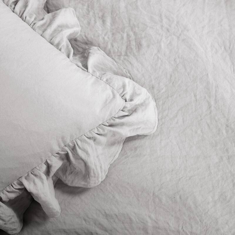 Lush Decor Reyna Ruffled Shabby-chic Comforter Set