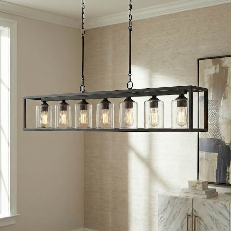 Acroma 7 Lights 48In Modern Kitchen Chandelier - UL