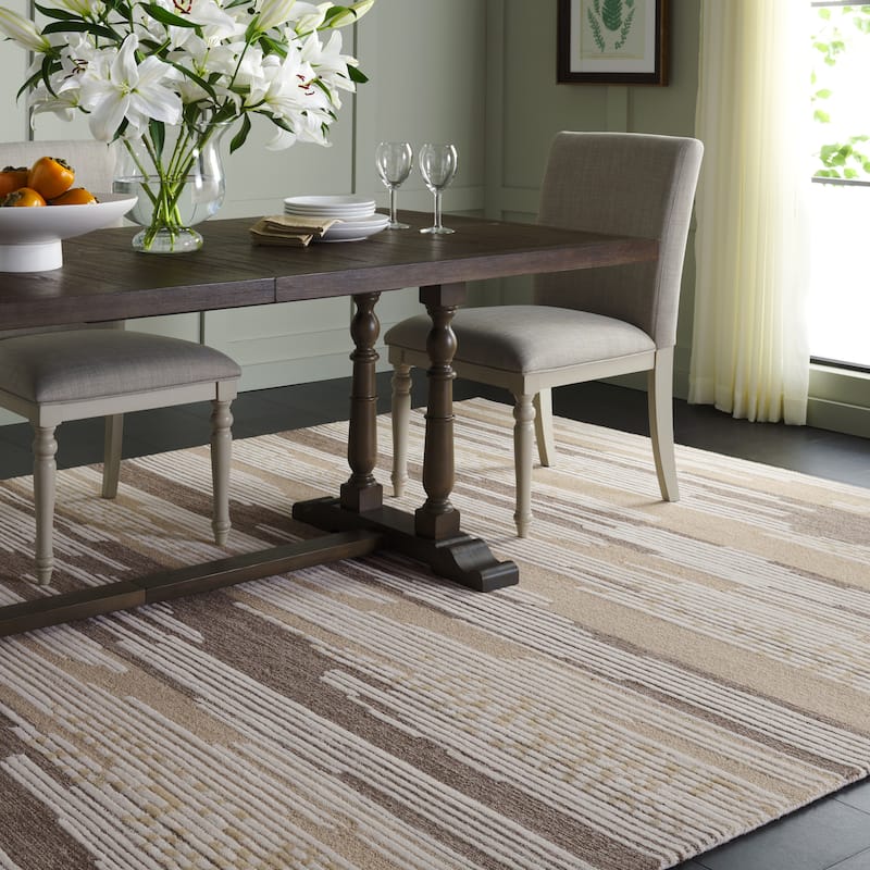 Martha Stewart by SAFAVIEH Radostina Rustic Stripe Wool Rug