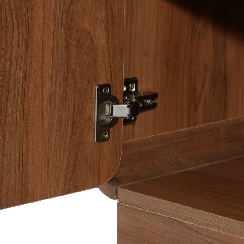 Christopher Knight Home - Modern Sideboard Buffet Cabinet with Soft-close Hinges & Deep Drawer Glides, Versatile Multi-Space Use