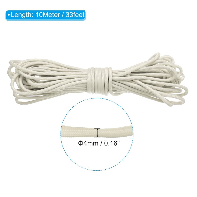 Luminous Paracord 4mm Camping Paracord Rope Glow in The Dark