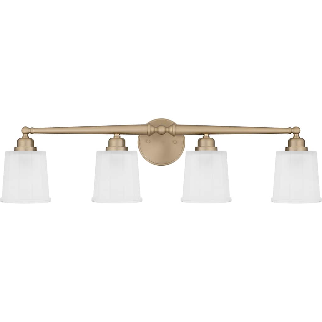 Cecilia 4-Light Bronze Gold Bath Light