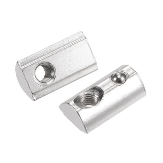 Item Slot Nut Spring M8 T Slot Nuts Roll in Spring T-nut with Ball Carbon Steel for 3030 ...