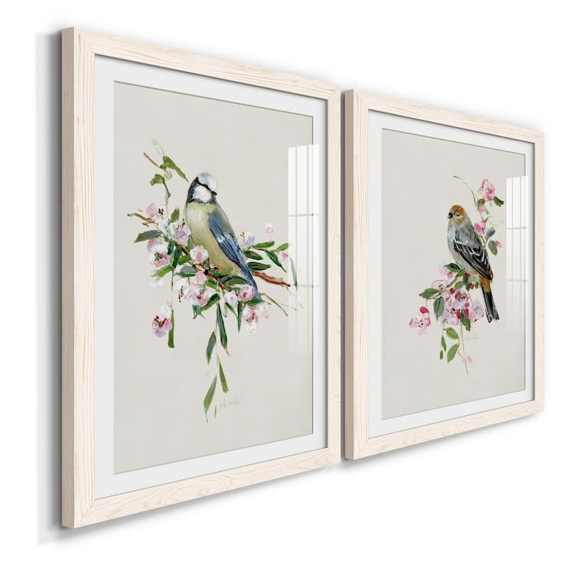 Spring Song Blue Bird-Premium Framed Print - Ready to Hang