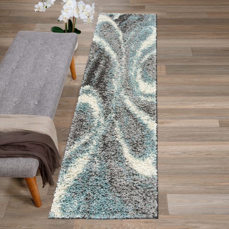 World Rug Gallery Contemporary Cozy Plush Shag Area Rug