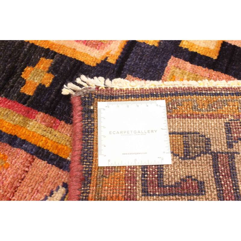 ECARPETGALLERY Hand-knotted Melis Vintage Copper Wool Rug - 4'0 x 5'8