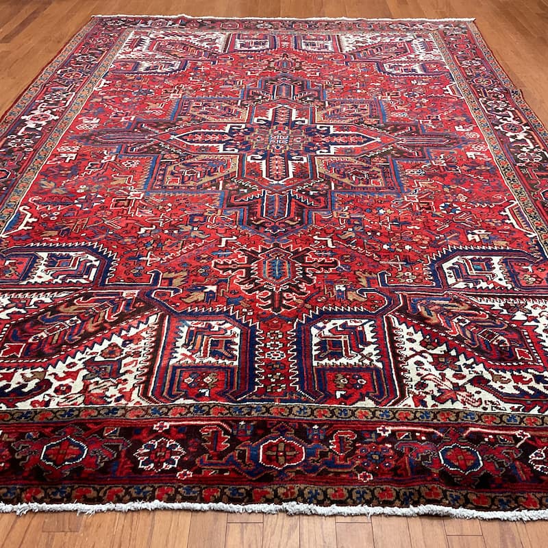 HERAT ORIENTAL Handmade Fine Heriz Rug - 8'3" x 11'8"