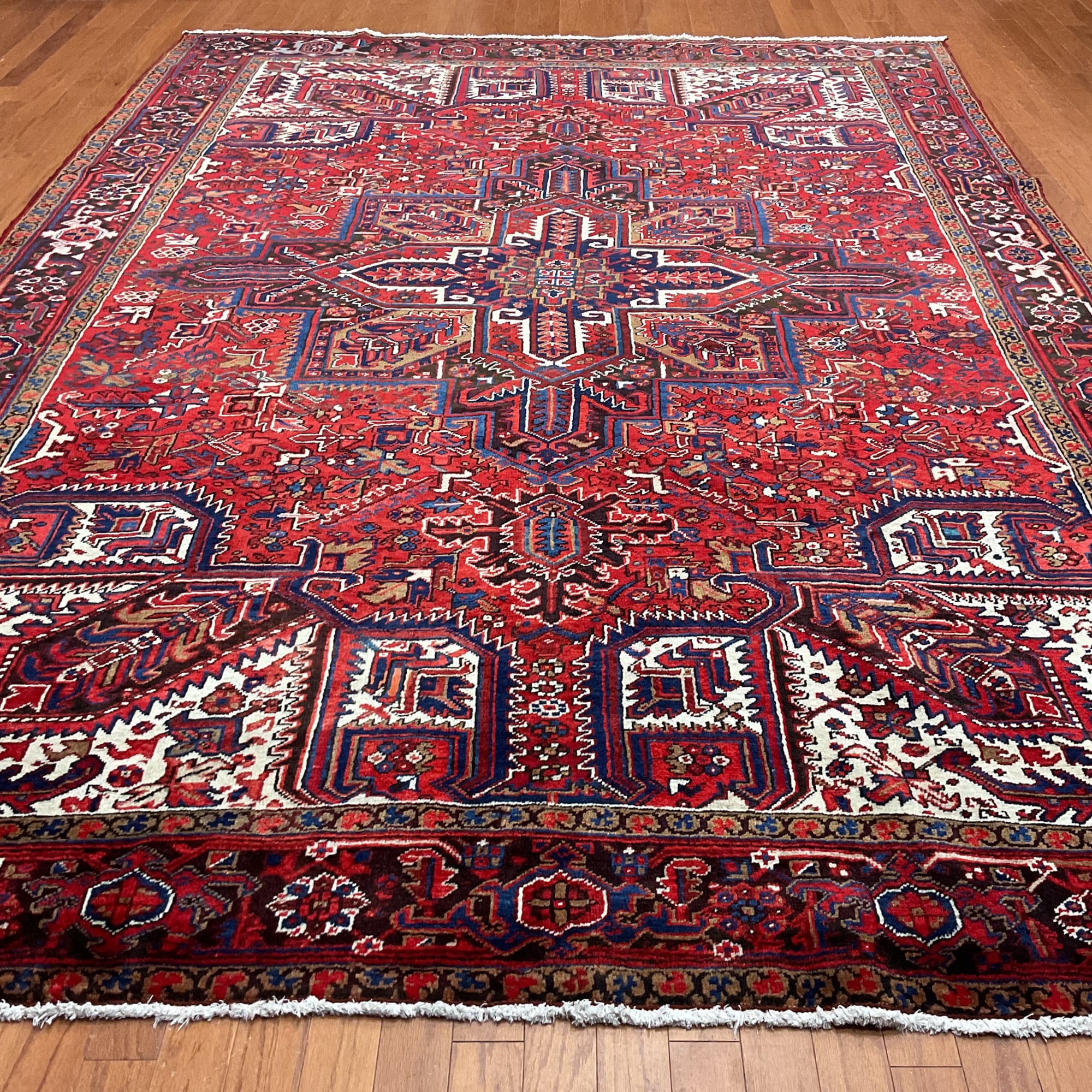 HERAT ORIENTAL Handmade Fine Heriz Rug - 8'3" x 11'8"