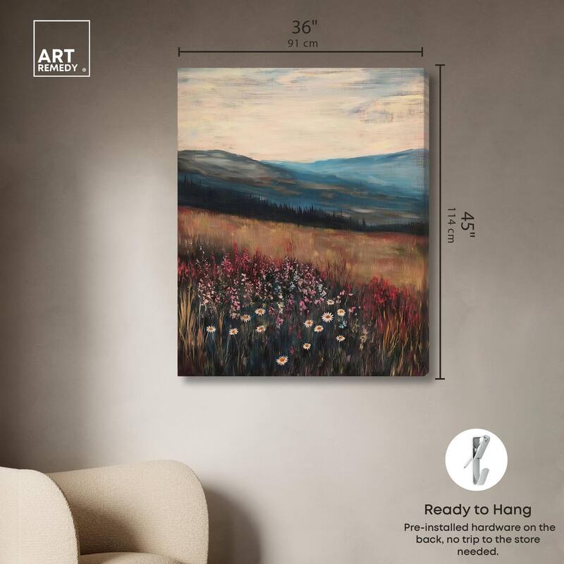 Gloaming Glade Canvas by Art Remedy, Gallery Wrapped