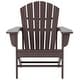 preview thumbnail 46 of 96, Altura Classic Outdoor Eco-Friendly All Weather Adirondack Chairs with Side Table (3-Piece Set)