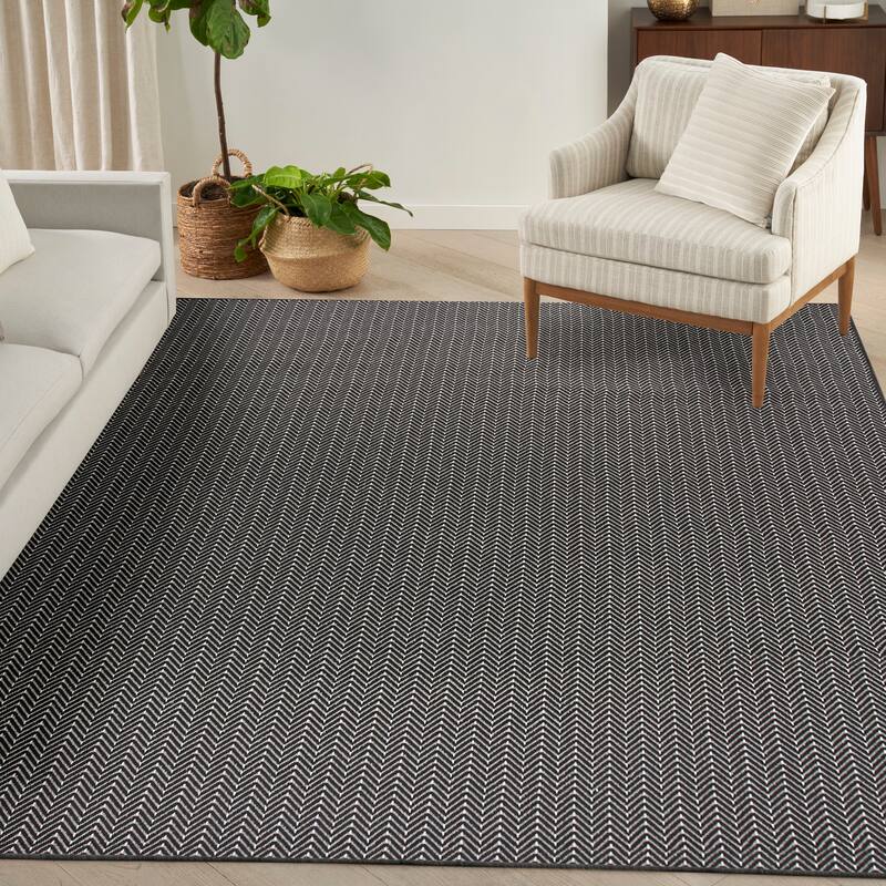 Nourison Horizon Indoor/Outdoor Chevron Area Rug