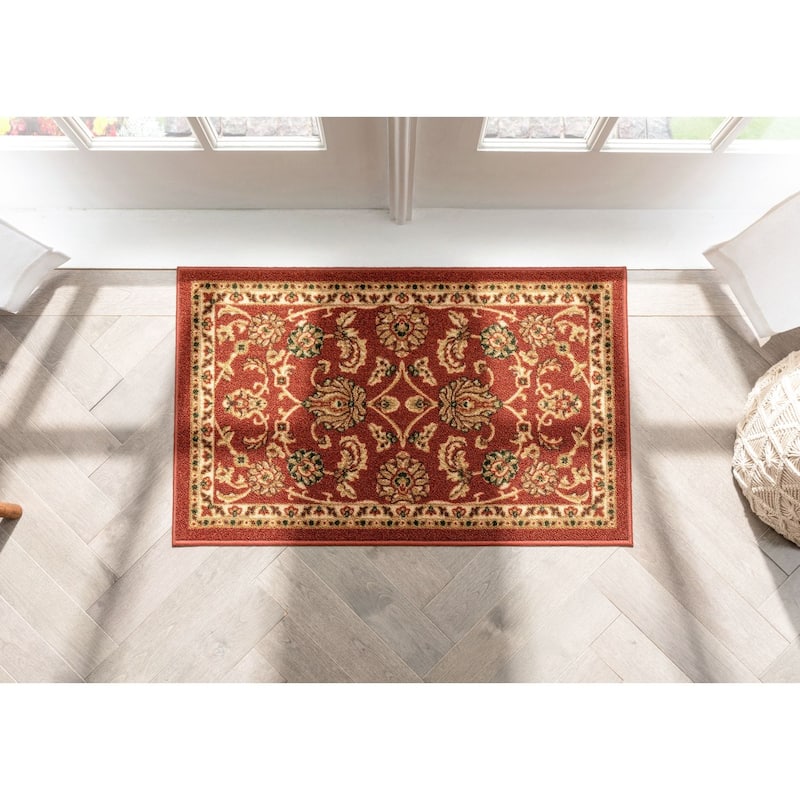 Well Woven Kings Court Tabriz Traditional Persian Oriental Area Rug