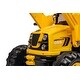 preview thumbnail 9 of 7, Ride On Excavator - 12V Battery Powered Construction Vehicle for Kids with Front Loader, Horn, Safety Belt - Yellow