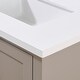 preview thumbnail 5 of 34, Altair Caorle Bathroom Vanity Countertop in Snow White Finish Without Cabinet