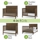 preview thumbnail 5 of 28, Child Craft Atwood 4-in-1 Convertible Baby Crib - N/A