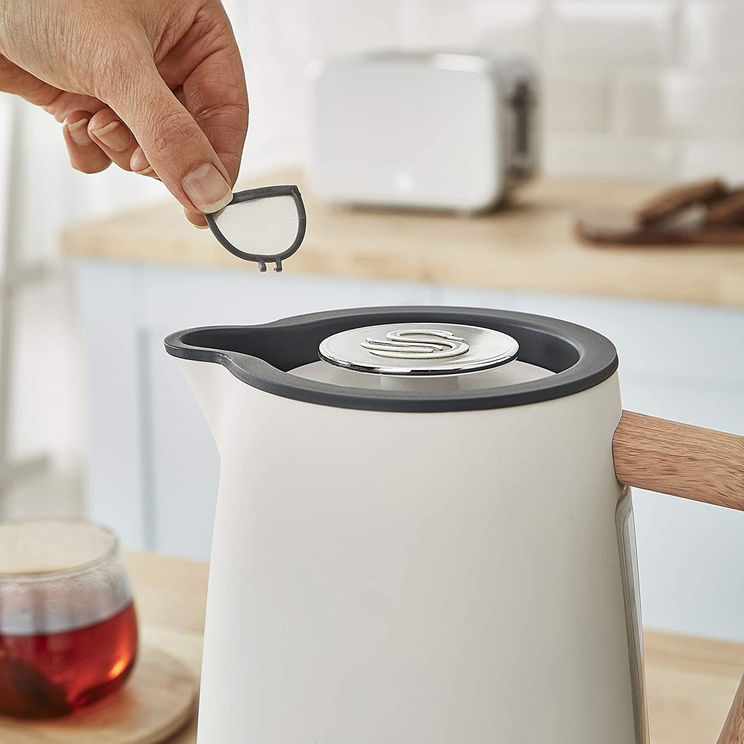 Swan Nordic Cordless 1.7L Kettle White On Sale Bed Bath & Beyond