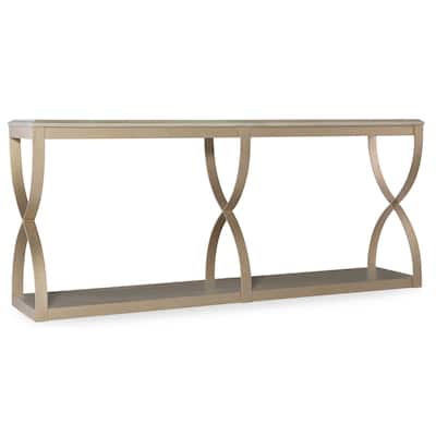 Hooker Furniture Elixir 77" Long Metal and Rubberwood Sofa Table