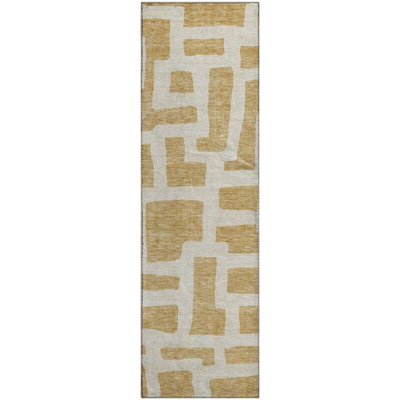 Premium Washable Super Soft Geo Maze Mayfield Rug