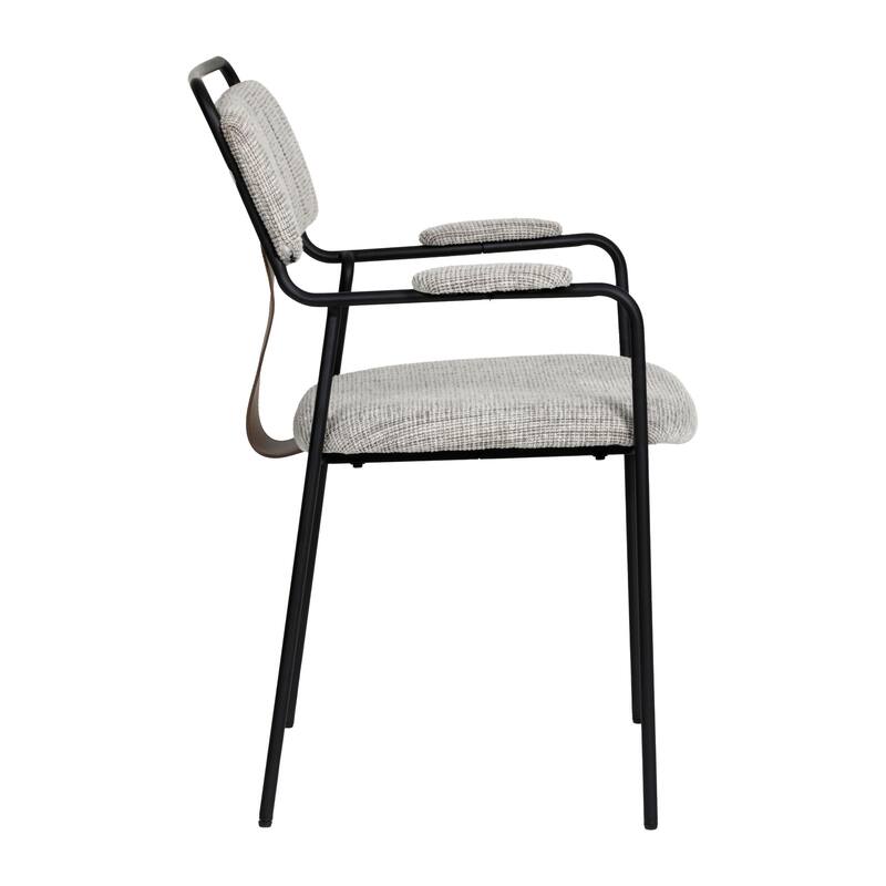 Couva Dining Chair Gray Tweed