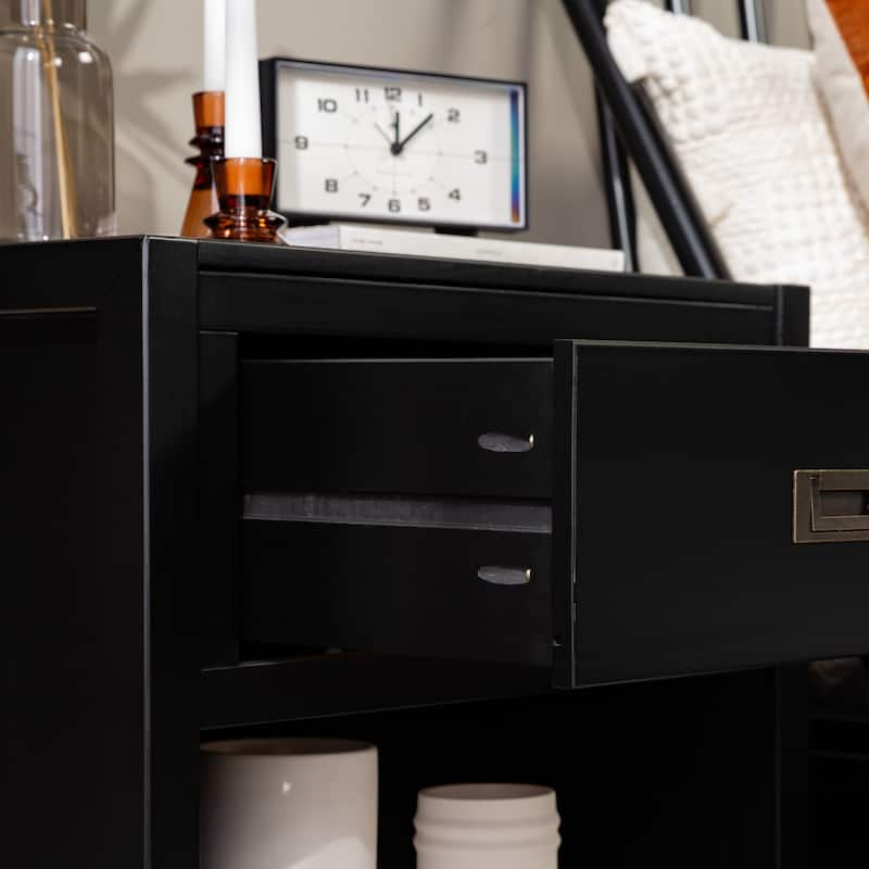 Middlebrook Solid Wood Modern 1-Drawer Nightstands, Set of 2