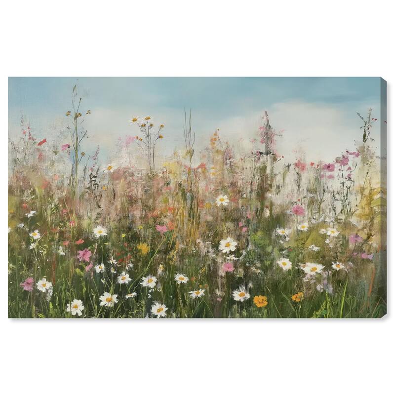 Glimmering Glade Garden I Canvas by Art Remedy, Gallery Wrapped - 30" x 20"