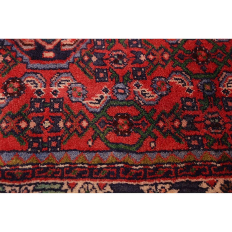 ECARPETGALLERY Hand-knotted Andelz Red Wool Rug - 2'11 x 9'8