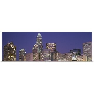 Shop "Buildings in a city, Charlotte, North Carolina ...