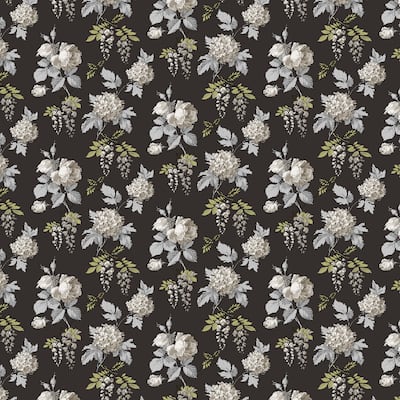 Oxford Mini Rose 20.5 In X 33 Ft Washable Wallpaper