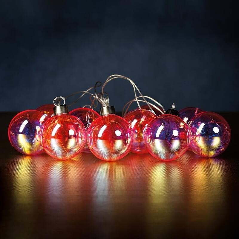Set of 10 Spectrum LED String of Lights