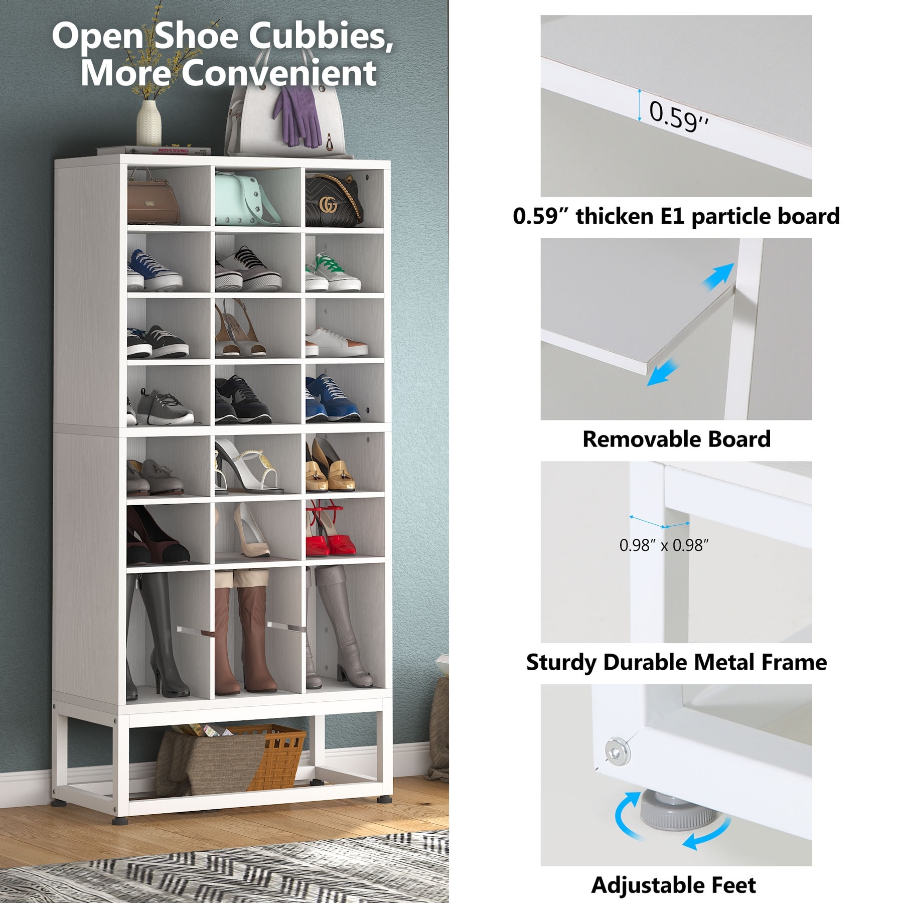 Multi-tiered Shoe Rack Storage Organizer - On Sale - Bed Bath & Beyond -  32137893