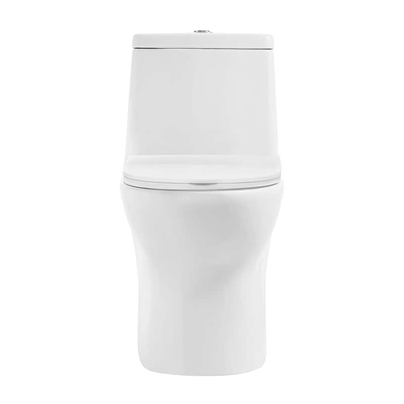Swiss Madison SM-1T112 Ivy One Piece Dual Vortex 1.1/1.6 GPF Toilet