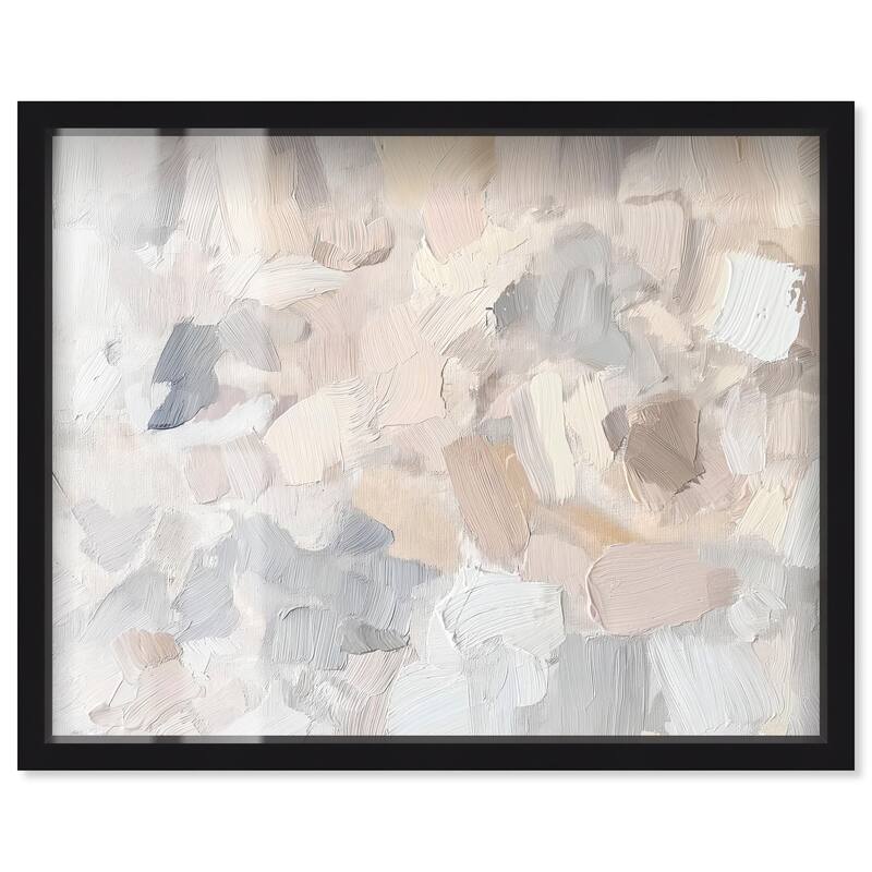 Soft Colors Fade I Shadowbox by Art Remedy - Black - 30" x 24"