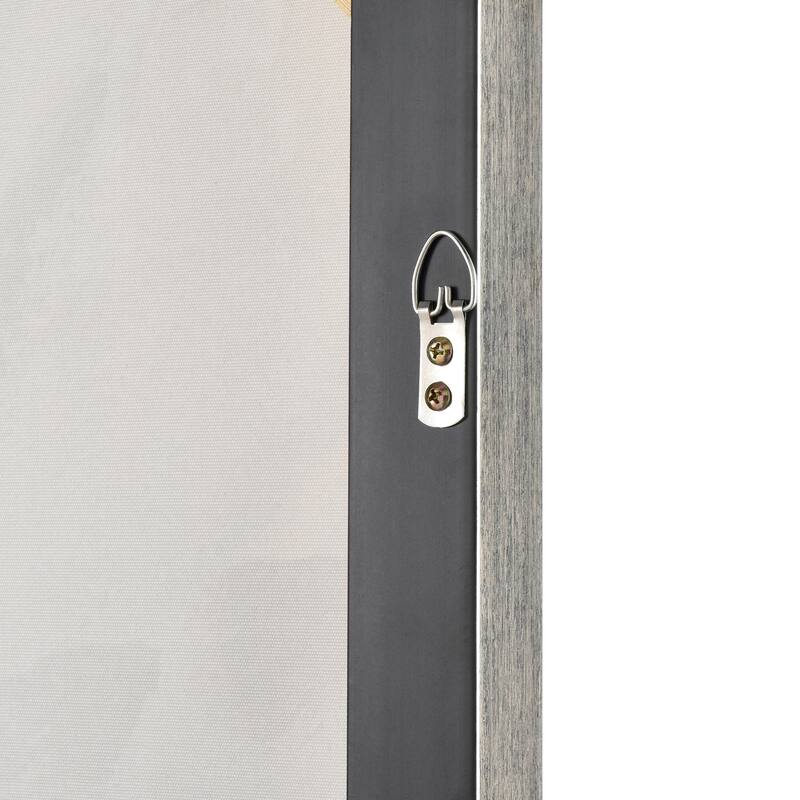 Elk Home Valerie Blooms White Fabric 39.25 Inch Wide Wall Art