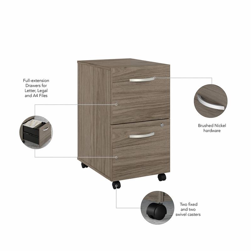 Studio C 2-drawer Mobile File Cabinet by Bush Business Furniture