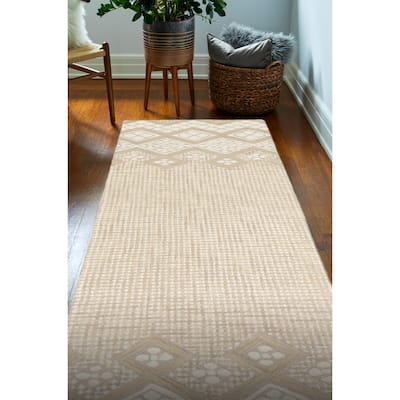 Bashian Esmeralda Beige Transitional Area Rug
