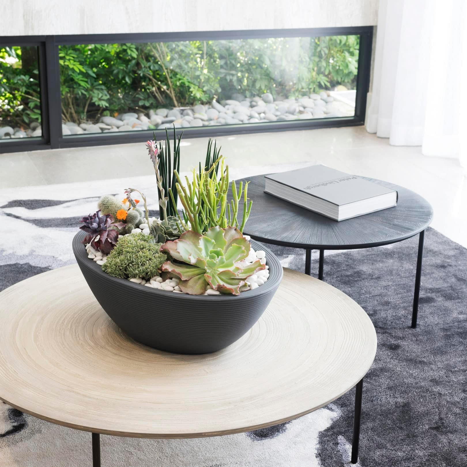Crescent Garden Delano Oval-shaped Planter Bowl