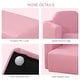 preview thumbnail 6 of 12, Qaba 2-in-1 Multifunctional Convertible Kids Table and Chair Set
