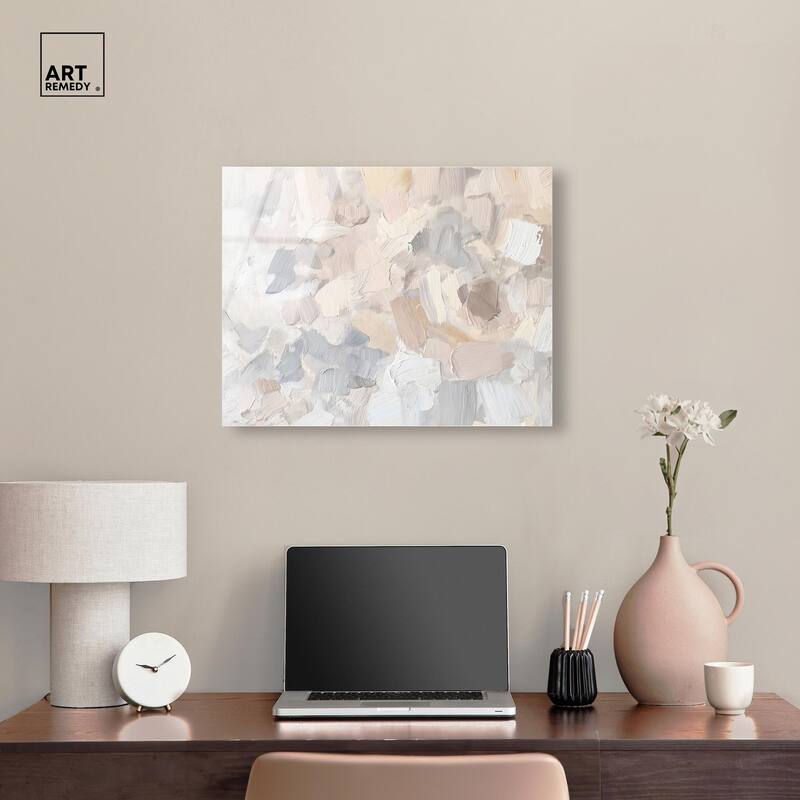 Soft Colors Fade I Acrylic by Art Remedy, Ready to Hang